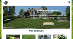 Desktop Screenshot of diamondturfservices.com